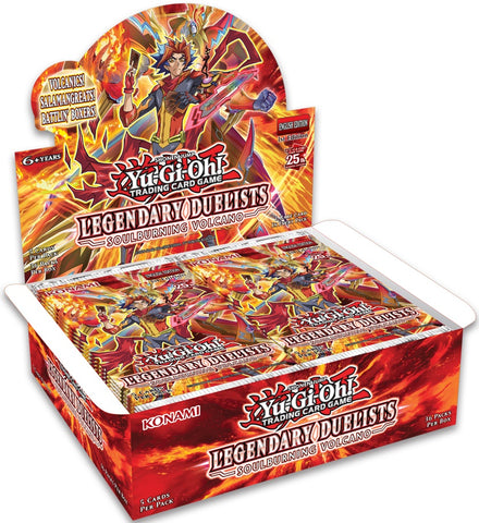 Legendary Duelists: Soulburning Volcano Booster Box (1st Edition) - Yu-Gi-Oh! TCG