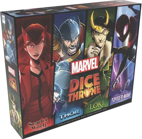 Marvel Dice Throne: Scarlet Witch v. Thor v. Loki v. Spider-Man