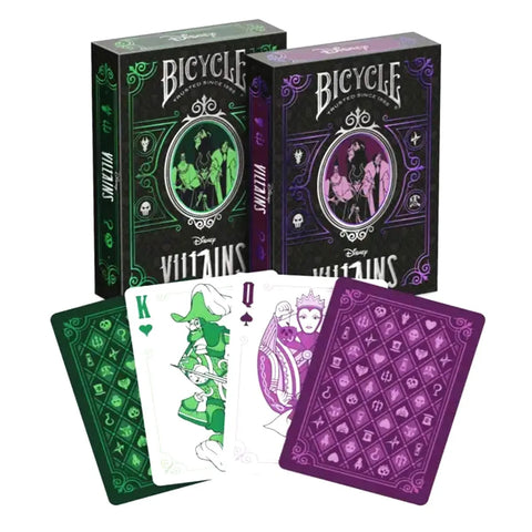 Disney Villains - Bicycle Playing Cards