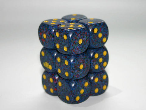 Speckled Twilight - 16mm D6 Dice