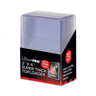 Ultra Pro Super Thick Toploader 200pt - 10ct