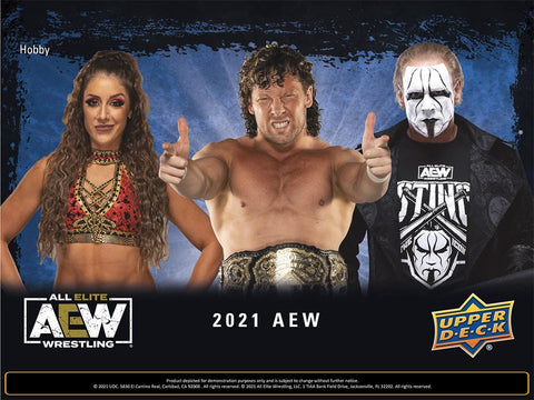 AEW 2021 All Elite Wrestling Cards Upper Deck