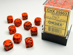 Speckled Fire - 12mm D6 Dice
