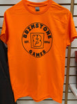 Brimstone Logo T-Shirt - Orange w/ Black
