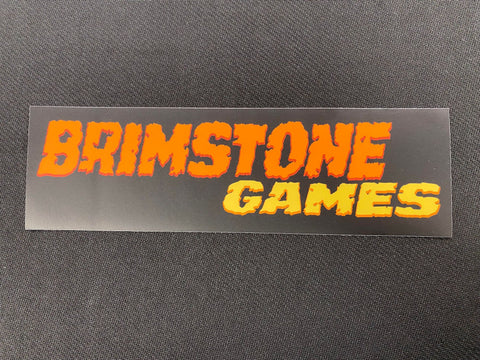 Brimstone Games Bumper Sticker
