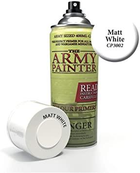 Army painter Matte White Primer Undercoat