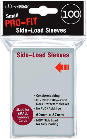 Ultra Pro Pro-Fit Side-load Sleeves - For Small Gaming Cards