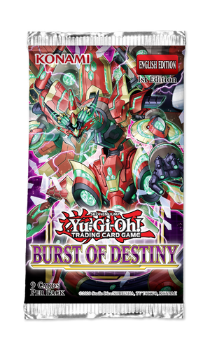 Yu-Gi-Oh! Burst of Destiny Booster Pack
