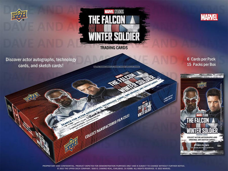 Marvel Studios The Falcon and the Winter Soldier Hobby Box (Upper Deck 2022)