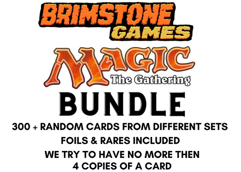 Brimstone Magic: The Gathering Card Bundle
