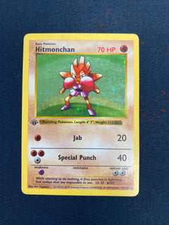 Hitmonchan - Base Set (Shadowless) 1st Edition 7/102