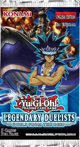 Yu-Gi-Oh! Legendary Duelists: Duels from the Deep Booster Pack (1st Edition)