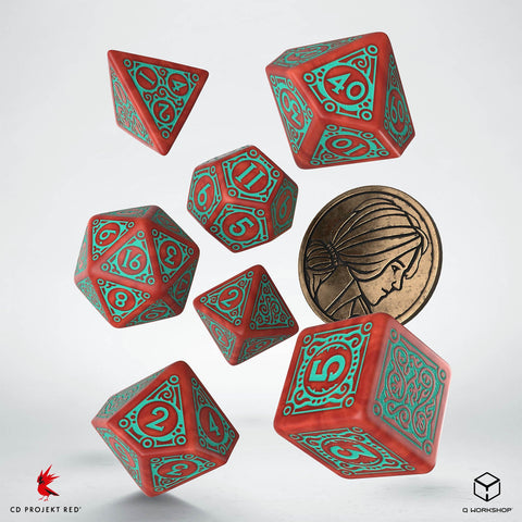 Triss - Merigold the Fearless - Witcher Dice Set