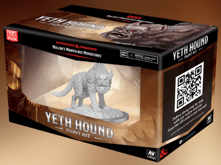 D&D Yeth Hound Paint Night Kit