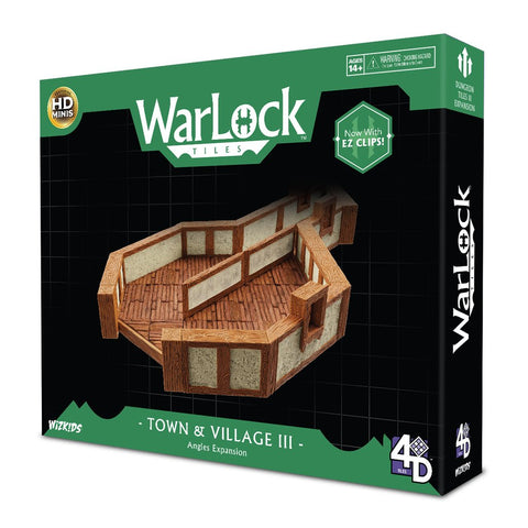 Warlock Dungeon Tiles : Town/Village III - Angles