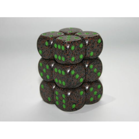 Speckled Earth - 16mm D6 Dice