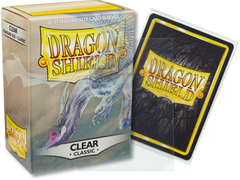 Dragon Shield Standard Size Sleeves - Classic Clear - 100 Count
