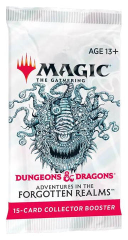Magic The Gathering: Adventures in the Forgotten Realms (D&D) Collector Booster Pack