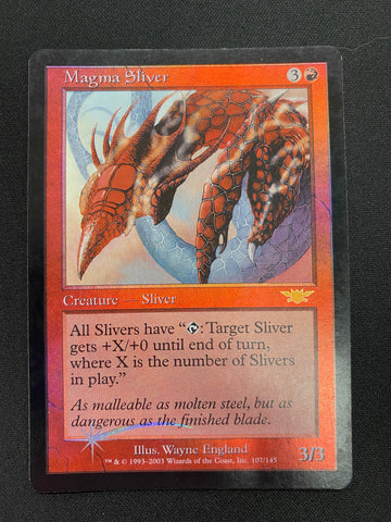Magma Sliver Legions (LGN) #107 · Rare · English *FOIL*