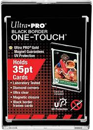 Ultra Pro UV One-Touch 35pt - Black Border