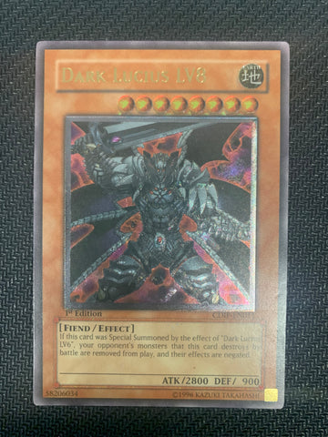 Dark Lucius LV8 1st Edition Ultimate Rare CDIP-EN011 - Yu-Gi-Oh! Single Cards