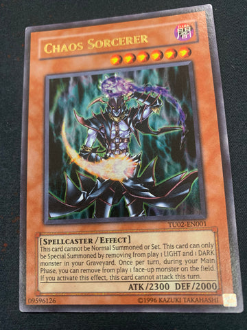 Chaos Sorcerer Ultra Rare Turbo Pack 2 TU02-EN001 - Yu-Gi-Oh! Single Cards