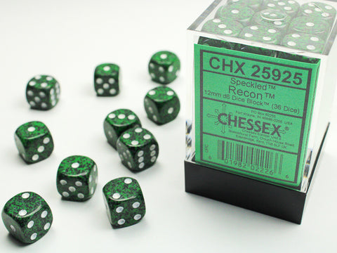 Speckled Recon - 12mm D6 Dice