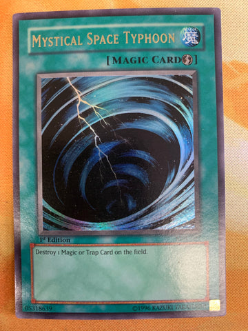 Mystical Space Typhoon Ultra Rare 1st Edition MRL-047- Yu-Gi-Oh! Single Cards