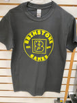 Brimstone Logo T-Shirt - Black w/ Yellow