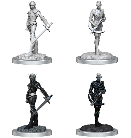 Dungeons & Dragons Nolzur's Marvelous Miniatures: Drow Fighters