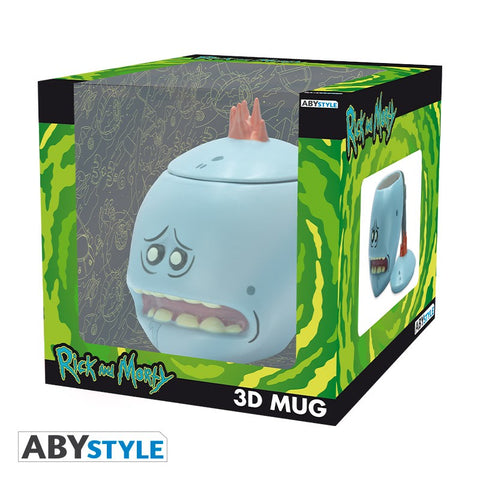 RICK AND MORTY 3D MUG MR. MEESEEKS 450ML