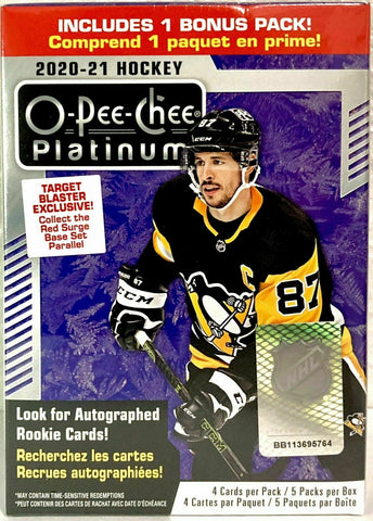 2020-21 O-Pee-Chee Platinum Hockey Blaster Box