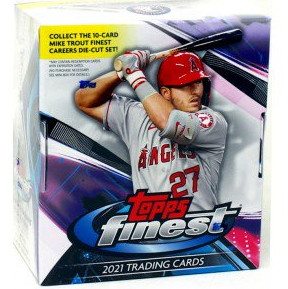 2021 Topps Finest Baseball Hobby Box