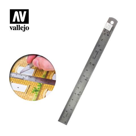 Vallejo Steel Rule (150 mm)