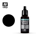 Vallejo Surface Primer - Black (17mL)